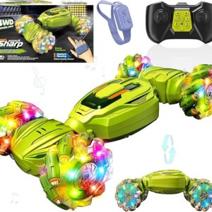 Remote Control Car - Gesture Sensing Stunt 2.4GHz 360° Rotating 4WD Transform RC Car